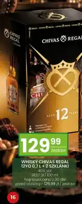 Twój Market Whisky Chivas Regal 12YO 0,7 l + 2 szklanki oferta