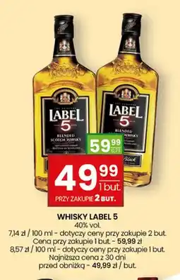 Twój Market Whisky Label 5 oferta