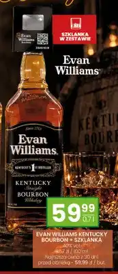 Twój Market Evan Williams Kentucky Bourbon + szklanka oferta