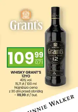 Twój Market Whisky Grant's 12YO oferta
