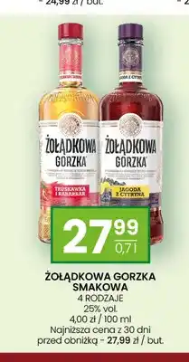 Twój Market Żołądkowa Gorzka Smakowa truskawka i rabarbar oferta