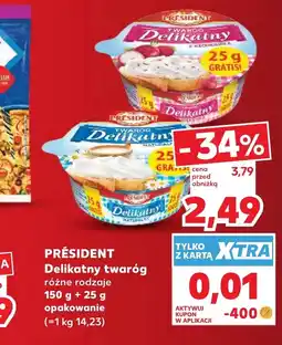 Kaufland Twaróg President oferta