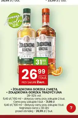 Twój Market Żołądkowa Gorzka z miętą oferta