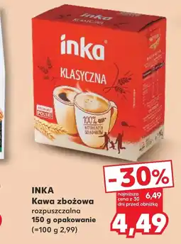 Kaufland Kawa zbożowa Inka oferta
