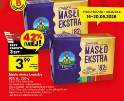 Twój Market Masło ekstra Łowickie 82% oferta