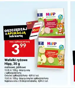 Twój Market Wafelki ryżowe Hipp malinowe oferta