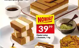 Twój Market Ciasto Lotus z kremem Białecki oferta