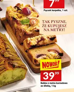 Twój Market Babka z metra karmelowa ze śliwką Białecki oferta