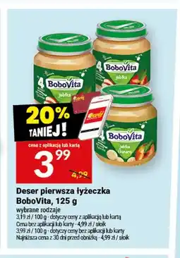 Twój Market Deser pierwsza łyżeczka BoboVita jabłka oferta