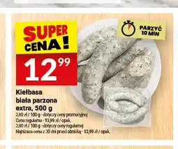Twój Market Kiełbasa biała parzona extra Białecki oferta