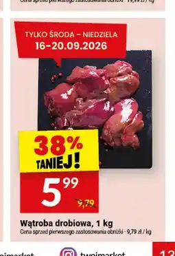 Twój Market Wątroba drobiowa oferta