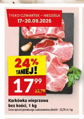 Twój Market Karkówka wieprzowa bez kości oferta