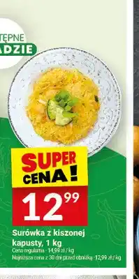 Twój Market Surówka z kiszonej kapusty Białecki Kuchnia oferta