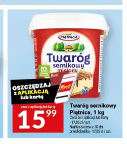 Twój Market Twaróg sernikowy Piątnica oferta