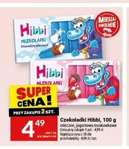 Twój Market Czekoladki Hibbi mleczne oferta
