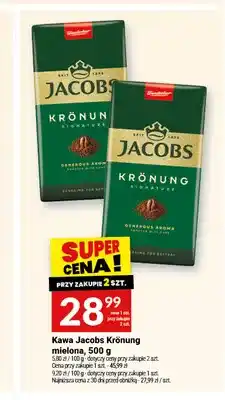 Twój Market Kawa mielona Jacobs Krönung oferta