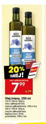 Twój Market Olej lniany Oleje Kaszubskie oferta
