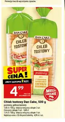 Twój Market Chleb tostowy pszenny Dan Cake oferta
