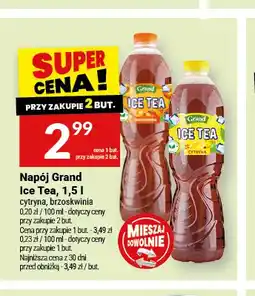 Twój Market Napój Grand Ice Tea cytryna oferta