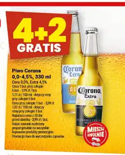 Twój Market Piwo bezalkoholowe Corona Cero oferta