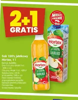 Twój Market Sok jabłkowy Hortex karton 100% oferta