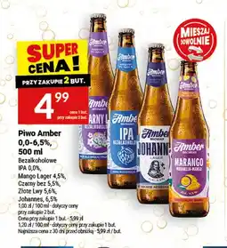 Twój Market Piwo bezalkoholowe Amber IPA oferta