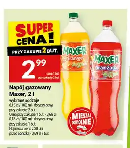 Twój Market Napój gazowany Maxer Orange oferta