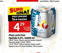 Twój Market Piwo bezalkoholowe Lech Hydrate 4-pak oferta