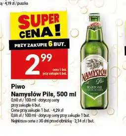 Twój Market Piwo Namysłów Pils oferta