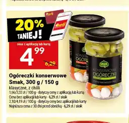 Twój Market Ogóreczki konserwowe klasyczne Smak oferta