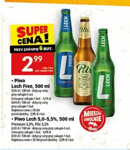 Twój Market Piwo bezalkoholowe Lech oferta