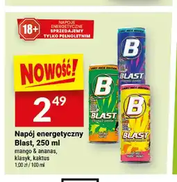 Twój Market Napój energetyczny Blast mango & ananas oferta