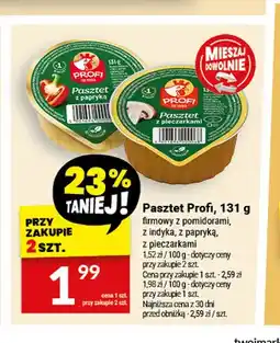 Twój Market Pasztet Profi firmowy z pomidorami oferta