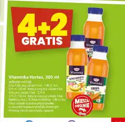 Twój Market Sok Vitaminka Hortex koncentracja oferta