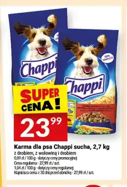 Twój Market Karma dla psa Chappi sucha z drobiem oferta