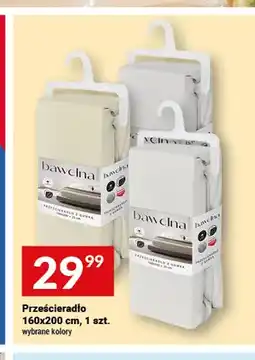 Twój Market Prześcieradło 160x200 cm oferta