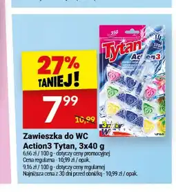 Twój Market Zawieszka do WC Action3 Tytan 3-pak oferta
