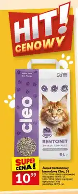 Twój Market Żwirek bentonitowy lawendowy Cleo oferta