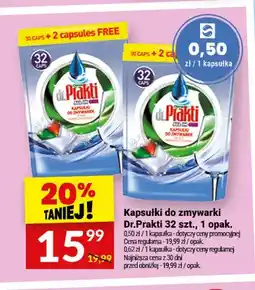 Twój Market Kapsułki do zmywarki Dr.Prakti oferta