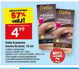 Twój Market Kremowa henna do brwi Delia czarna oferta
