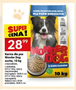 Twój Market Karma dla psa Wonder Dog sucha z wołowiną oferta