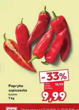 Kaufland Papryka szpiczasta oferta