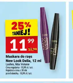 Twój Market Maskara do rzęs New Look Delia Lashes oferta
