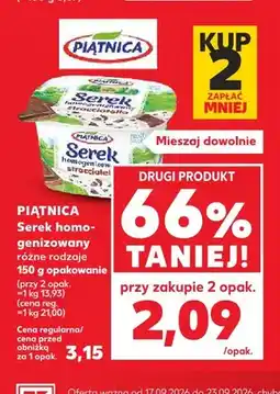 Kaufland Serek homogenizowany Piątnica oferta