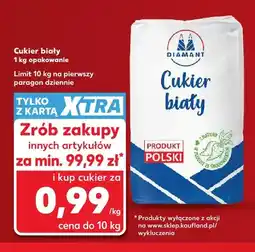 Kaufland Cukier biały Diamant oferta