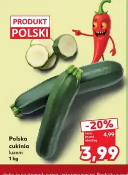 Kaufland Cukinia polska oferta