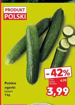 Kaufland Ogórki polskie oferta