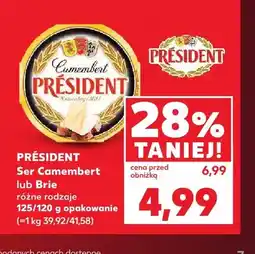 Kaufland Ser Camembert Président oferta