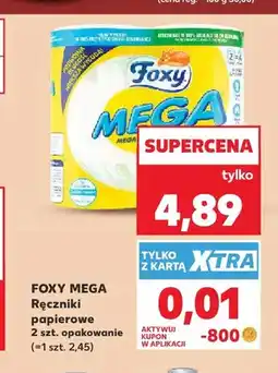 Kaufland Ręczniki papierowe Foxy Mega oferta