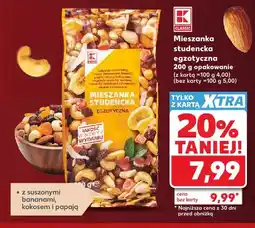 Kaufland Mieszanka studencka egzotyczna K-Classic oferta